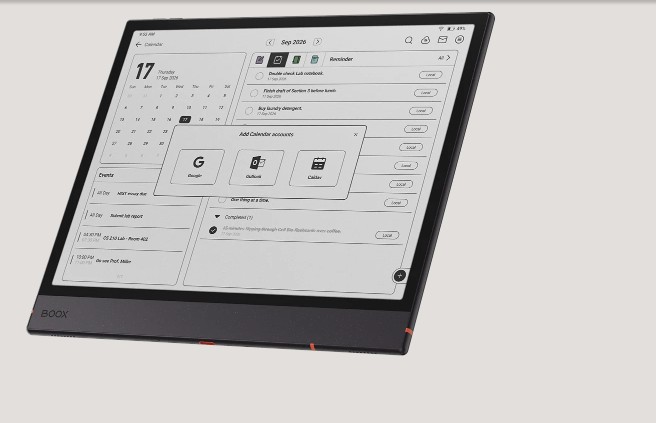ميزة Calendar Memo لتنظيم المواعيد والمهام على جهاز بوكس نوت إير 6 سي